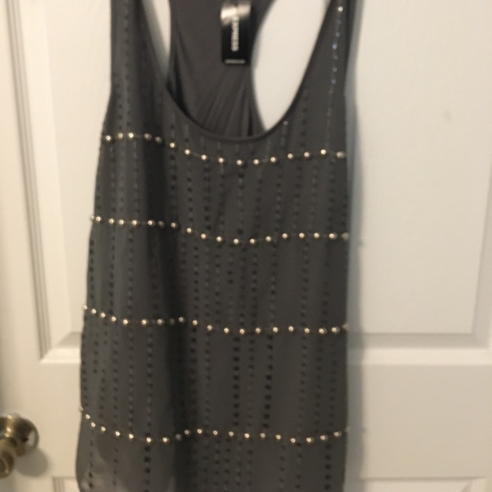 Express beaded tank top